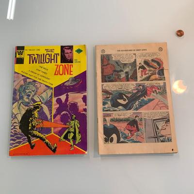 #491 The Twilight Zone and The Adventures of Jerry Lewis Comic