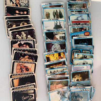 #500 Star Wars Vintage Collectors Cards (Blue & Black)