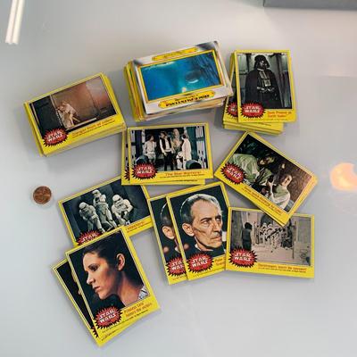 #501 Star Wars Vintage Collectors Cards (Yellow)