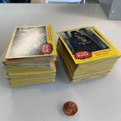 #501 Star Wars Vintage Collectors Cards (Yellow)