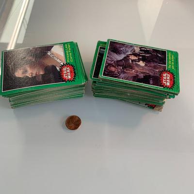 #502 Star Wars Vintage Collectors Cards (Green)