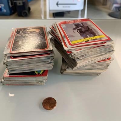 #503 Star Wars Vintage Collector's Cards (Gray/Red)