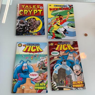 #513 Tales From the Crypt, Buck Rogers and Tick Comics