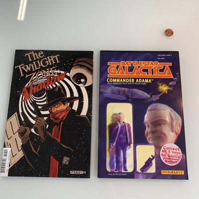 #517 The Twilight Zone and Battlestar Galactic Comics