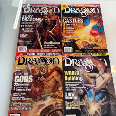 #536 5pc Dragon Magazine