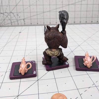 #551 DND Figures: Maul Rats and Bloodcut Behemoth 