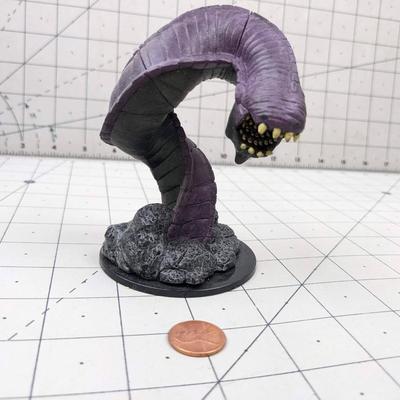 #558 DND Figure Purple Worm