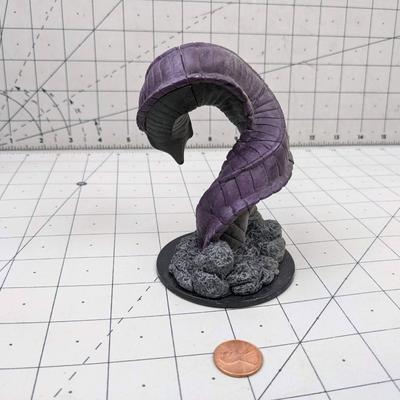 #558 DND Figure Purple Worm