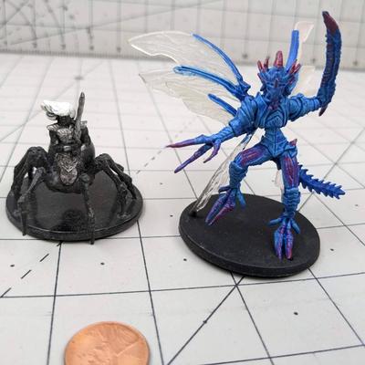 #567 DND Figure: Crowwing and Drider Fanglord