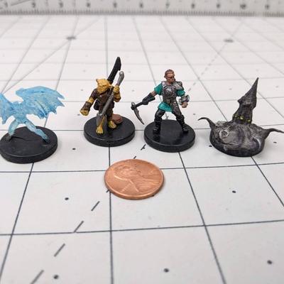 #583 DND Figures: Ice Mephit, Goblin Picador, Soldier of Butopia and Other