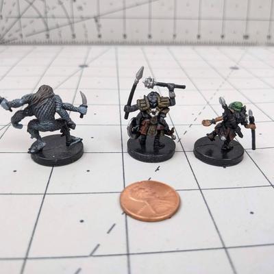 #584 DND Figures: Chitine, Dolgrim and Goblin Skirmisher