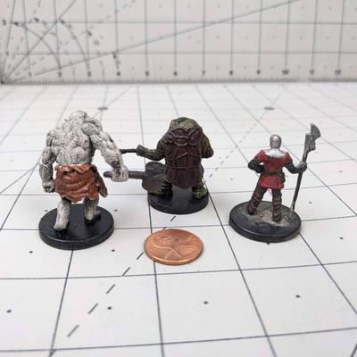#589 DND Figures: Quaggoth Slave, Bullywug Thug and Guard