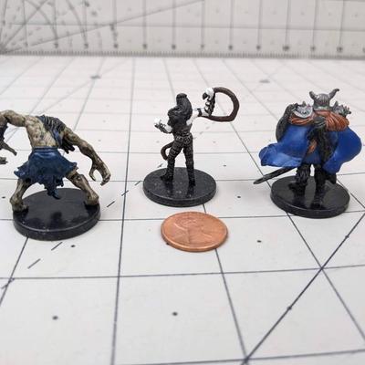 #596 DND Figures: Terror Wight, Aspect of Loviatar and Hero of Valhalla