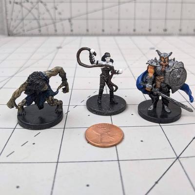 #596 DND Figures: Terror Wight, Aspect of Loviatar and Hero of Valhalla