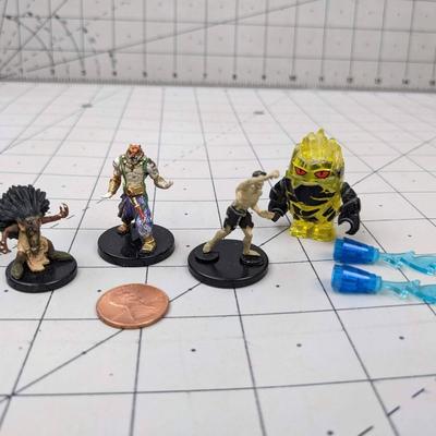 #607 DND Figures: Puckwudgie, Rakshasa and Zombie