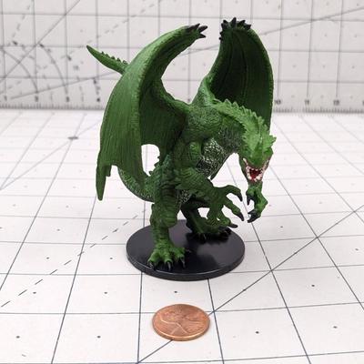 #608 DND Figure: Large Green Dragon