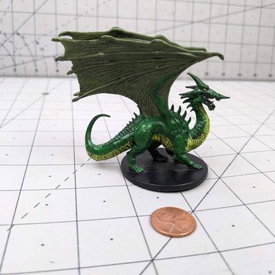 #609 DND Figure: Young Green Dragon