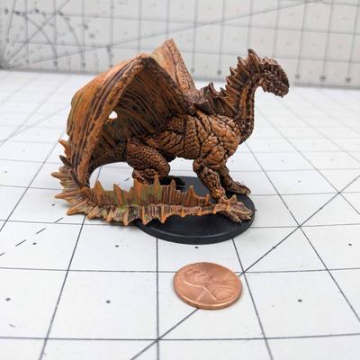 #611 DND Figure: Adult Brown Dragon