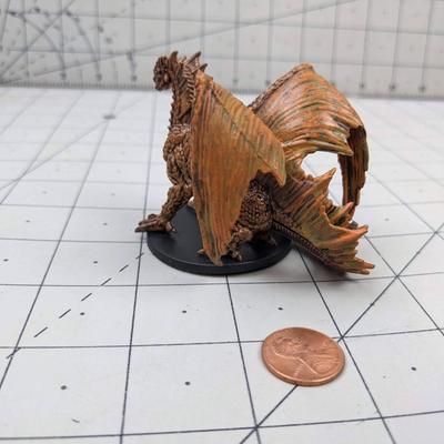 #611 DND Figure: Adult Brown Dragon