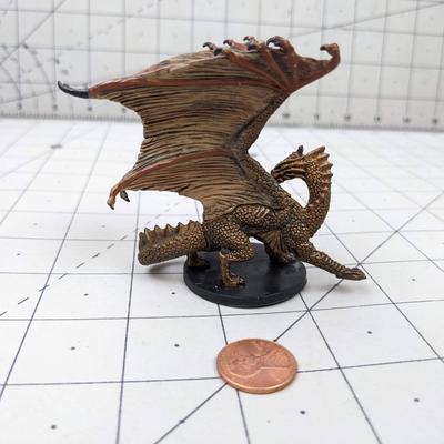 #614 DND Figure: Large Bronze Dragon