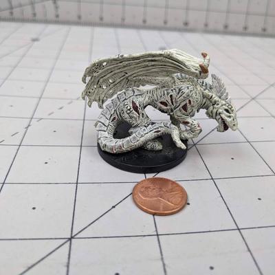 #617 DND Figure: Zombie White Dragon