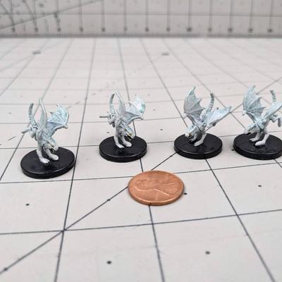 #619 DND Figures: Four Spiretop Drake