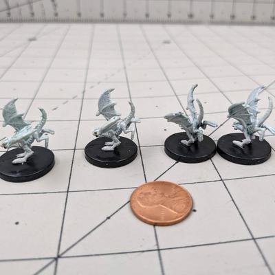 #619 DND Figures: Four Spiretop Drake
