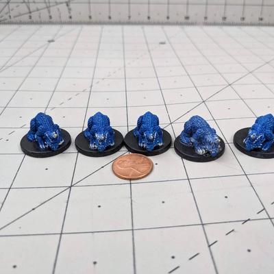 #620 DND Figures: Five Bluespawn Ambushers