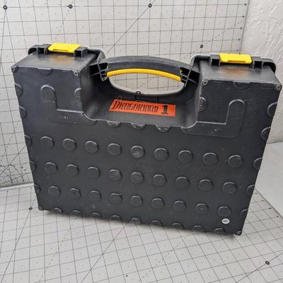 #623 Yellow/Black Plastic Tool Box Case