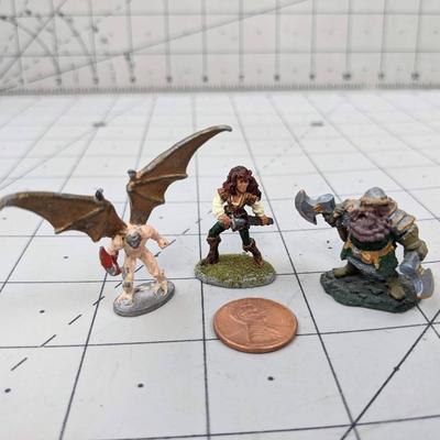 #645 Pirate, Dwarf and Gargoyle