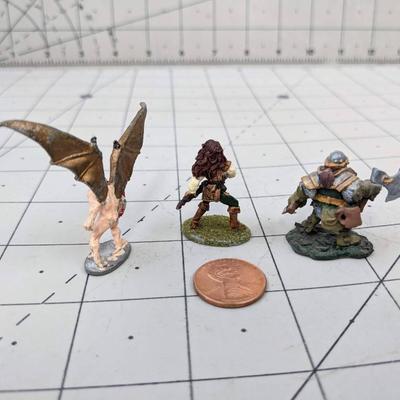#645 Pirate, Dwarf and Gargoyle