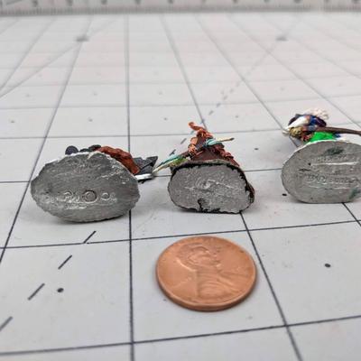 #648 Hand Painted Metal Figures