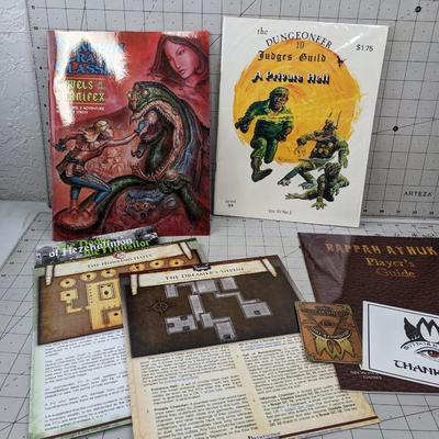 #652 Role Play Adventure Booklets: The Dreamer's Shrine, A Pirate Hell and More