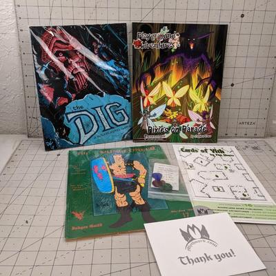 #655 Role Play Books: The Dig, Pixies on Parade and The Dungeoneer
