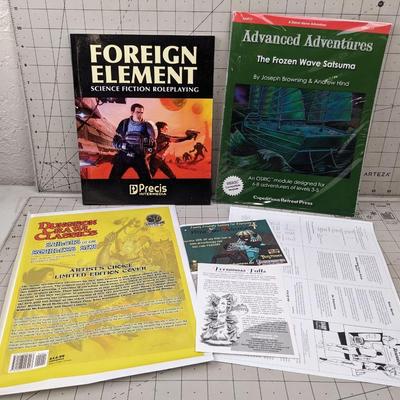 #656 Role Play Booklets: Foreign Element, The Frozen Wave Satsuma and More