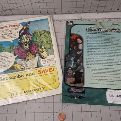 #676 The Dungeoneer and Portents & Visions