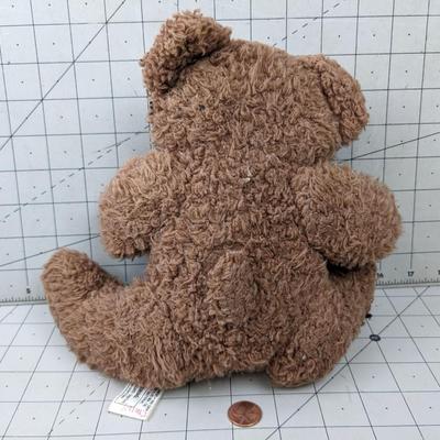 #684 Curly Brown Teddy Bear