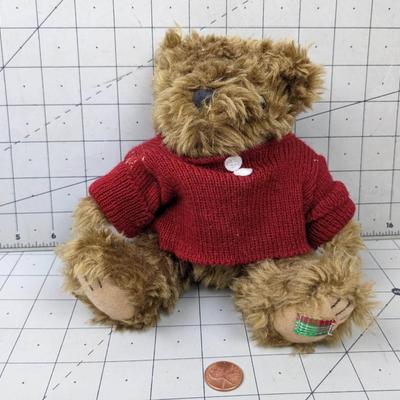#706 Teddy Bear In Red Shirt