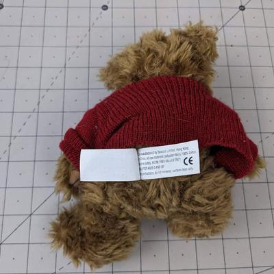 #706 Teddy Bear In Red Shirt