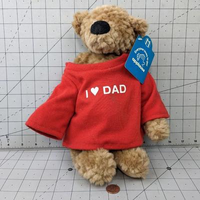#719 I Love Dad Teddy Bear
