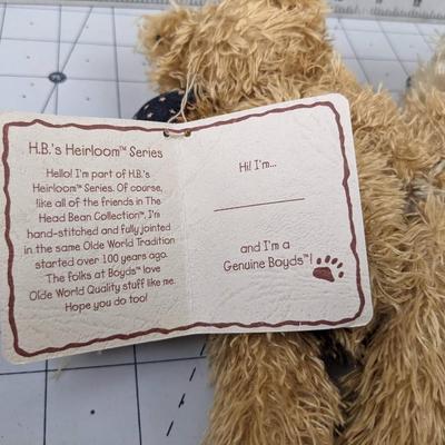 #720 Boyd's Bears H.B. Heirloom Series Bear