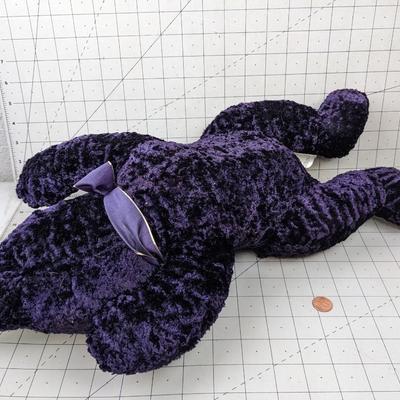 #721 Purple Velvet Teddy Bear