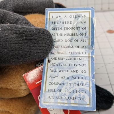 #723 Stuffed German Shepard