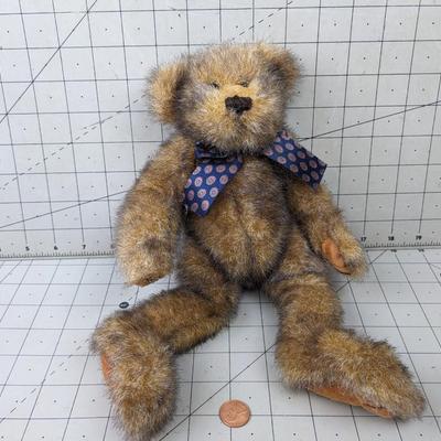 #729 Stuffed Monkey With Bowtie