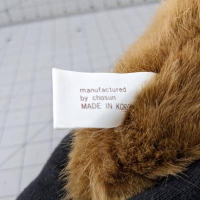 #733 Tan Stuffed Bear