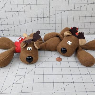 #749 Stuffed Reindeer Toys