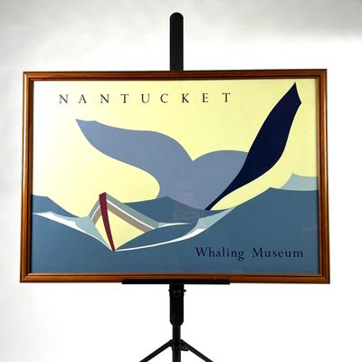 1303 Vintage Nantucket Whaling Museum Serigraph Kate Emlen 1980