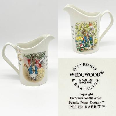 BEATRIX POTTER ~ Wedgwood ~Four (4) Piece Peter Rabbit Assortment