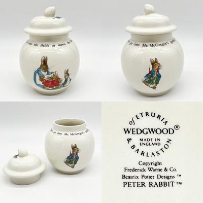 BEATRIX POTTER ~ Wedgwood ~Four (4) Piece Peter Rabbit Assortment