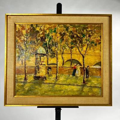 1306 Original Signed Oil Painting by Louis Henri-Foreau (1866-1938)